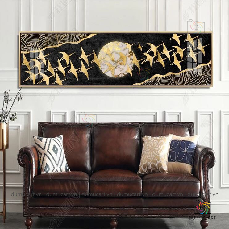 Tranh decor: Đàn chim