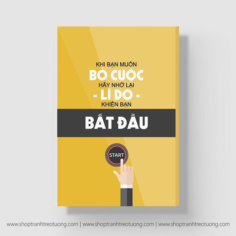 Tranh động lực - Tranh truyền cảm hứng để thành công