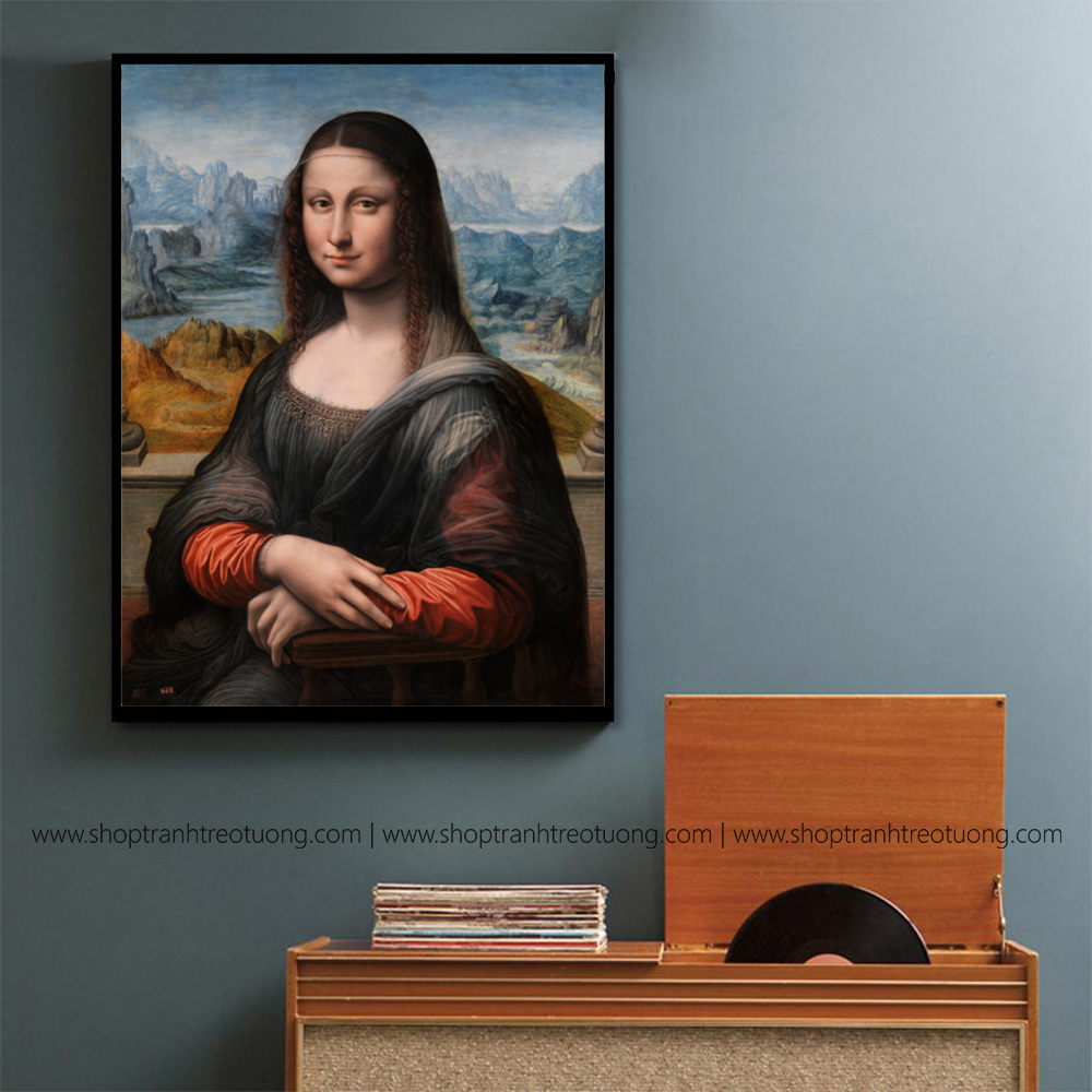 Tranh decor: Nàng Monalisa