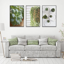 Tranh decor: Hoa đá