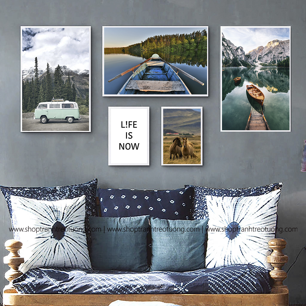 Tranh decor: Life is now